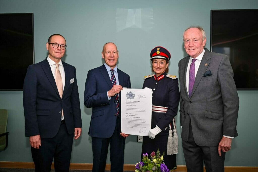 Presented with our fourth Queen’s Award for Enterprise