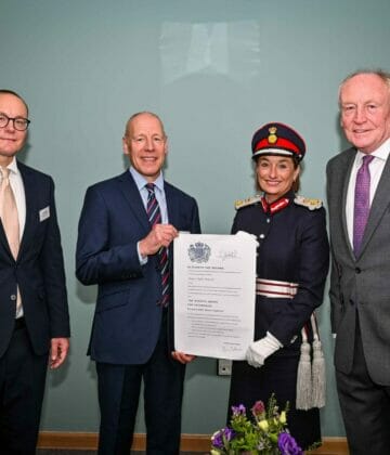 Presented with our fourth Queen’s Award for Enterprise