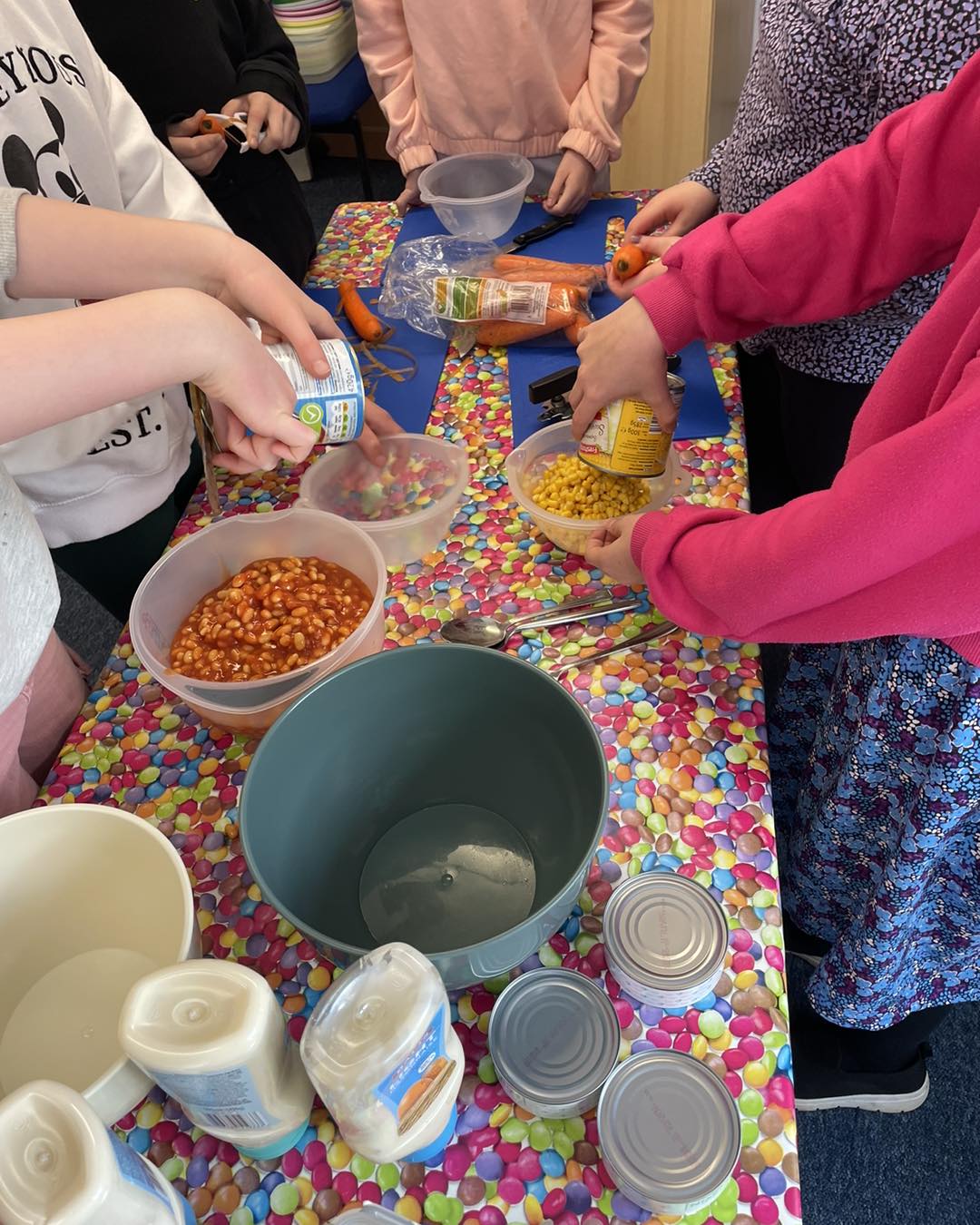 YDMT Inspire youth food prep